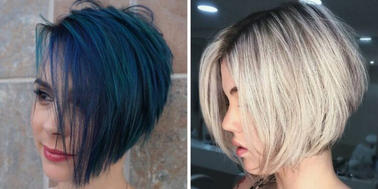10 fabelhafte kurze Frisuren mit Textur & Farbe