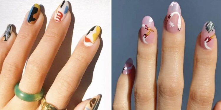 15 atemberaubende ovale Nageldesigns zum Kopieren