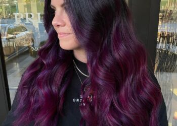 17 Pflaumen Haarfarbenziele, die Sie stehlen können