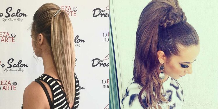 18 elegante Pferdeschwanzfrisuren für besondere Anlässe