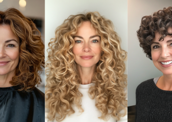 19 stilvoller Haarschnitt für lockiges Haar für Frauen über 50 2025