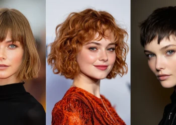 19 verrückte Kurzhaarfrisuren für runde Gesichter