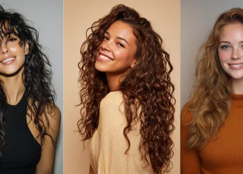 19 wunderschöne lange lockige Haarschnitte