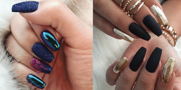 20 trendige metallische Nageldesigns, die jetzt kopiert werden können