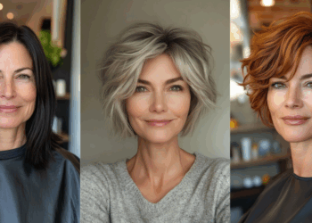 21 alterswierige kühle Haarschnitte für Frauen über 50