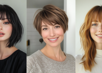 22 atemberaubende kurze Grunge -Haarschnitte mit Pony