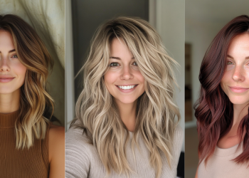 23 atemberaubende Frisuren für mittlere wellige Haare