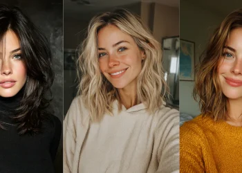 23 atemberaubende schulterlange Frisuren für dickes Haar