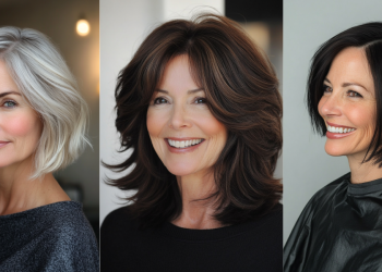 24 atemberaubende Ausschnittslänge Haarschnitte für ältere Frauen 2025