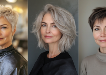 24 atemberaubende kurze Haarschnitte für Frauen über 60 mit feinem dünnem Haar