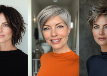 24 atemberaubende kurze kantige Haarschnitte für Frauen über 50