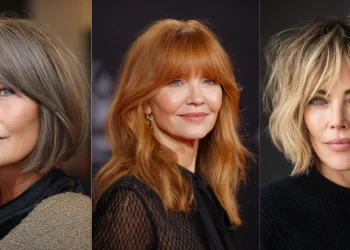 24 atemberaubende stumpfe Haarschnitte für Frauen über 50 2025