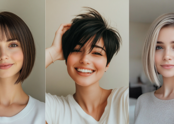 24 schicke kurze Frisuren für glatte Haare