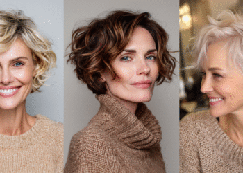 27 alterswierige kurze Haarschnitte für Frauen über 50 mit welligem Haar 2025