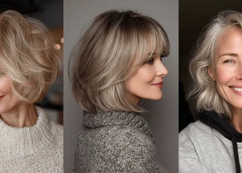 27 atemberaubende kurze mittellange Frisuren für Frauen über 50 2025