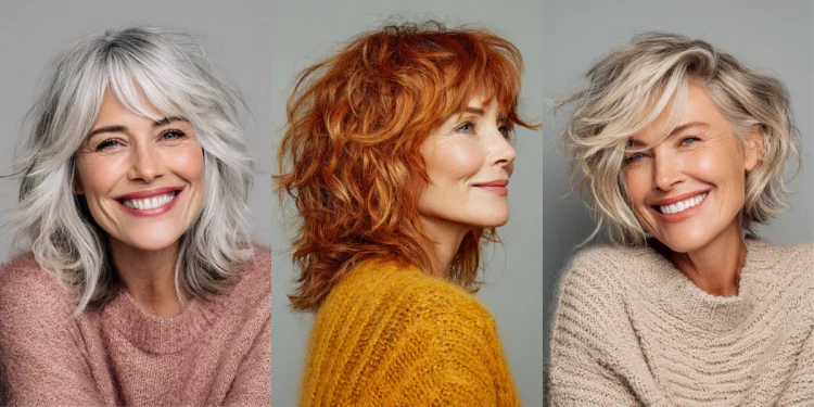 27 erfrischende mittellange Shag-Haarschnitte für Frauen über 50 2025