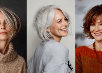 27 frisch geschichtete Bob -Frisuren für Frauen über 50 2025