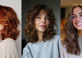 27 wunderschöne mittellange Haarschnitte für welliges Haar 2025