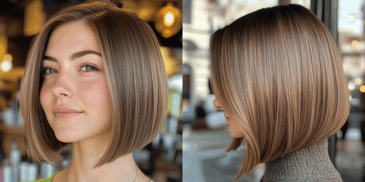 36 schlanke stumpfen Bob -Haarschnitte für einen modernen Look