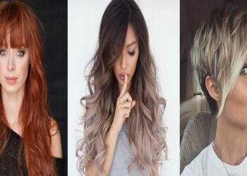 49 Schönes langes Haar mit Pony