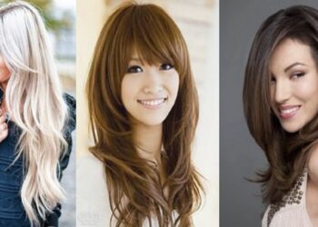 56 elegante lange Frisuren mit Schichten für Damen