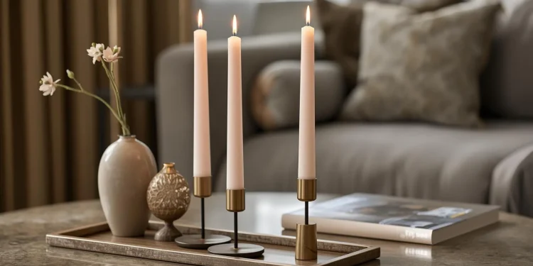 Konische Kerzenständer: Ein stilvoller Akzent für jeden Raum