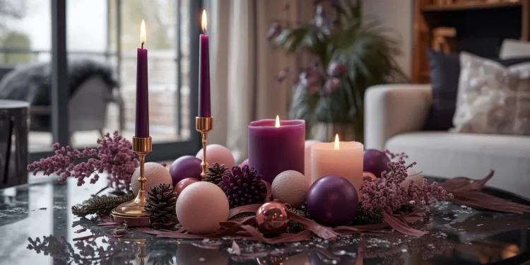 Adventskranzkerzen und ihre Bedeutung in der Weihnachtszeit