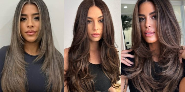 20 Die besten langen braunen Haare mit Gesichtsumrahmung im Jahr 2025