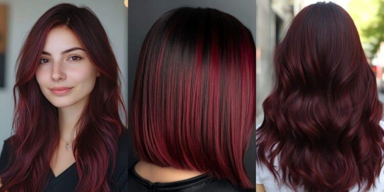 27 atemberaubende Kirsch -Cola -Haarfarben für einen frischen 2025 -Look