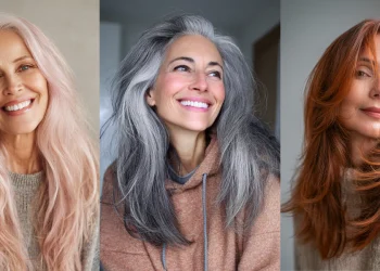 Die 27 besten Langhaarfrisuren für Frauen über 60 im Jahr 2025, die man gesehen haben muss