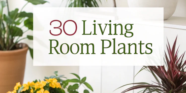 30 Wohnzimmerpflanzen, um Ihr Zuhause in ein Dschungelparadies zu verwandeln