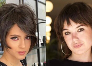 Kurze Wolfsschnitte 2025: schicke und zottelige Haartrends erforscht