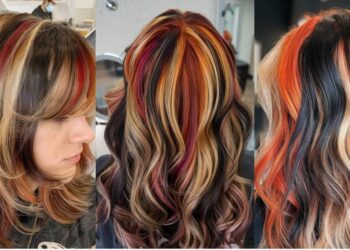 Trendy Calico Haarfarbe Ideen für 2025