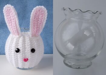 Fügen Sie Ihrem Speicher Laune hinzu: Häkeln Hasenglas gemütliche Ideen