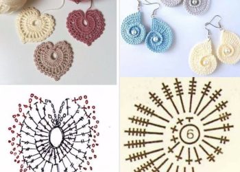 Häkelohrring-Ideen als Inspiration für Weihnachtsgeschenke