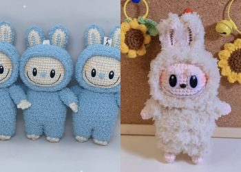 Crochet Labubu Tutorial: Erstellen Sie Ihren entzückenden Amigurumi -Begleiter