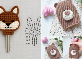 Kostenlose Häkelschlüsselabdeckungsmuster – Fügen Sie Ihren Schlüssel eine personalisierte Note hinzu