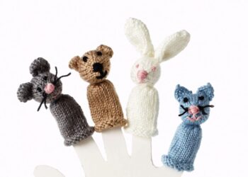 Funny Strick Finger Puppenmuster Ideen – DIY -Projekte