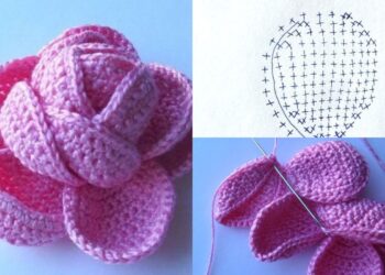 Wie man eine schöne Häkelblume macht – kreative Ideen
