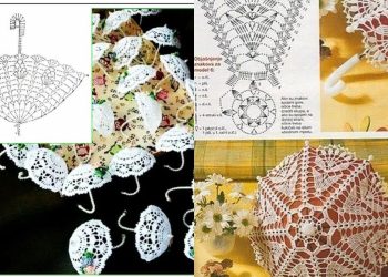 Mini Häkelschirme Ideen: charmante Kreationen für Handwerksliebhaber