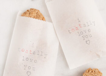 Haferkekse Valentines