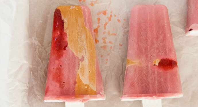 Erdnussbutter & Marmelade Frühstück Pops