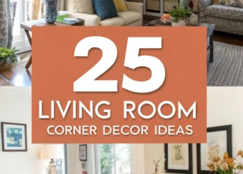 25 Genius Wohnzimmer Ecke Dekor Ideen, um diesen leeren Raum endlich zu füllen